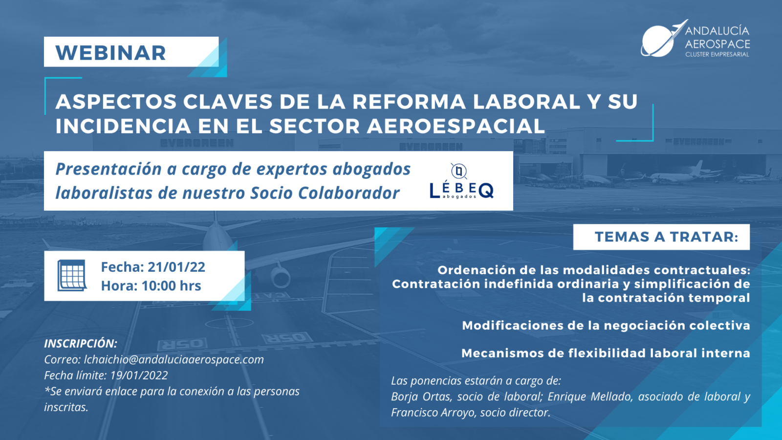 Webinar Aspectos Claves De La Reforma Laboral Y Su Incidencia En El